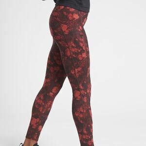 Athleta Rainier Printed Tight Legging Supersonic High Rise